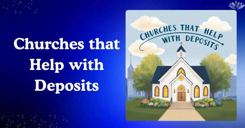 Churches that Help with Deposits
