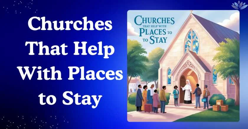 Churches That Help With Places to Stay