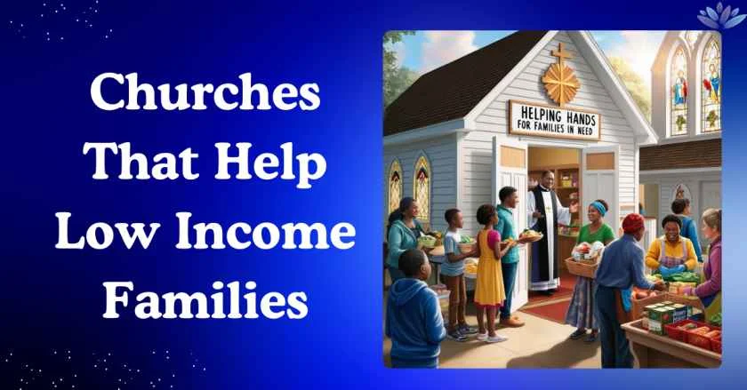 Churches That Help Low Income Families