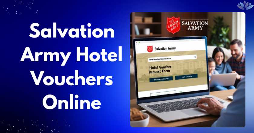 Salvation Army Hotel Vouchers Online​