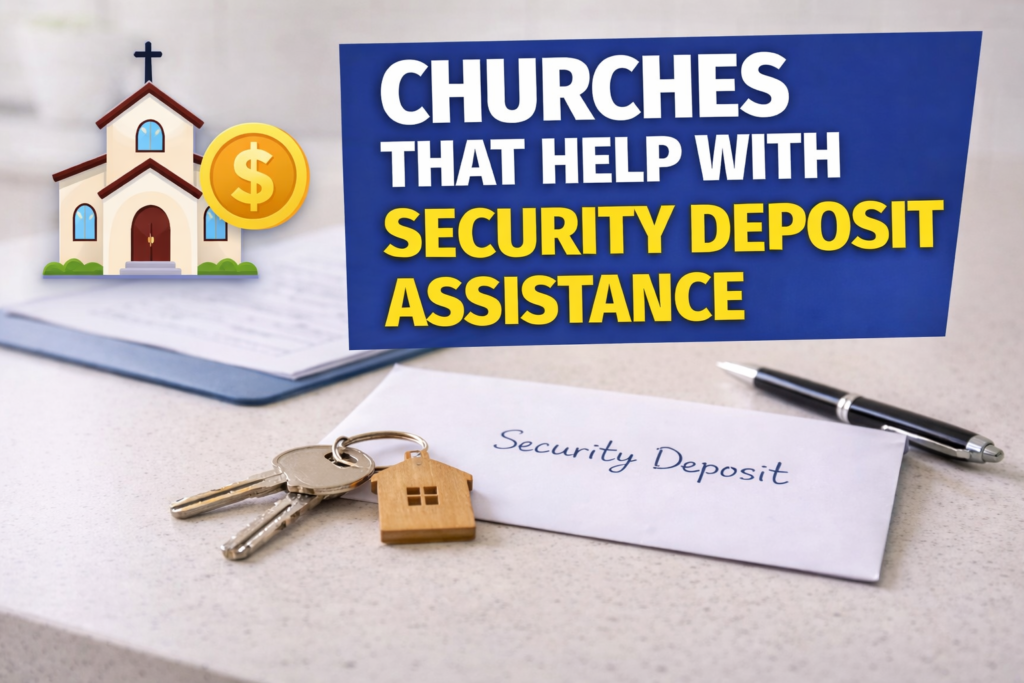 Churches That Help With Security Deposits Assistance