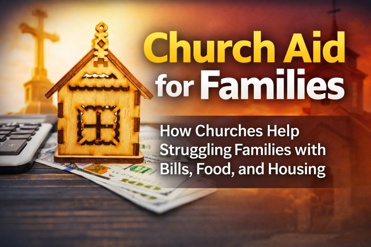 How Churches Help Struggling Families with Bills, Food, and Housing